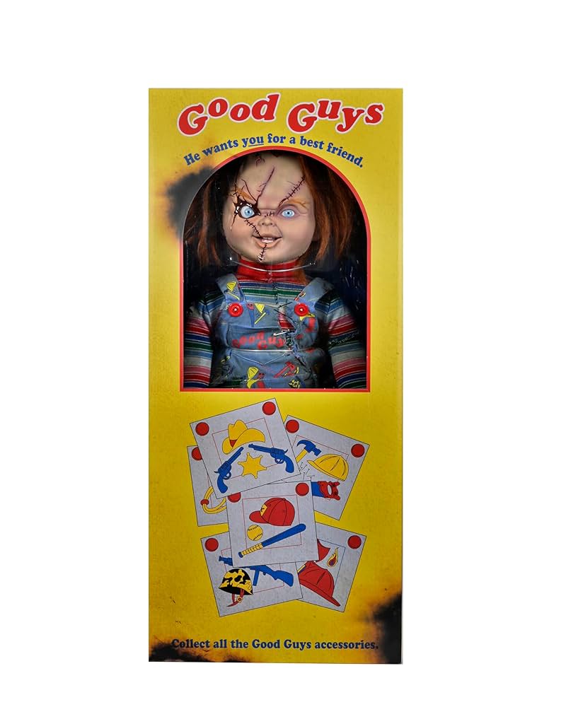 Bride of Chucky フィギュア NECA Oficjalna - Bride of Chucky 20 cm ubrana figurka Chucky
